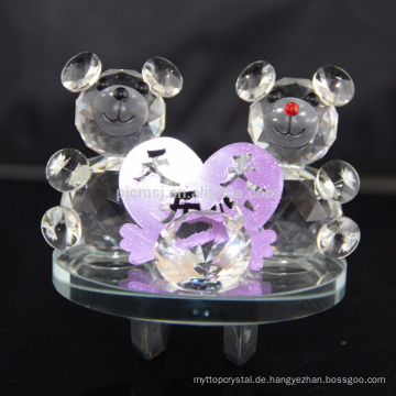 Romantische Dekoration Valentinstag Geschenk Crystal Teddy Bear